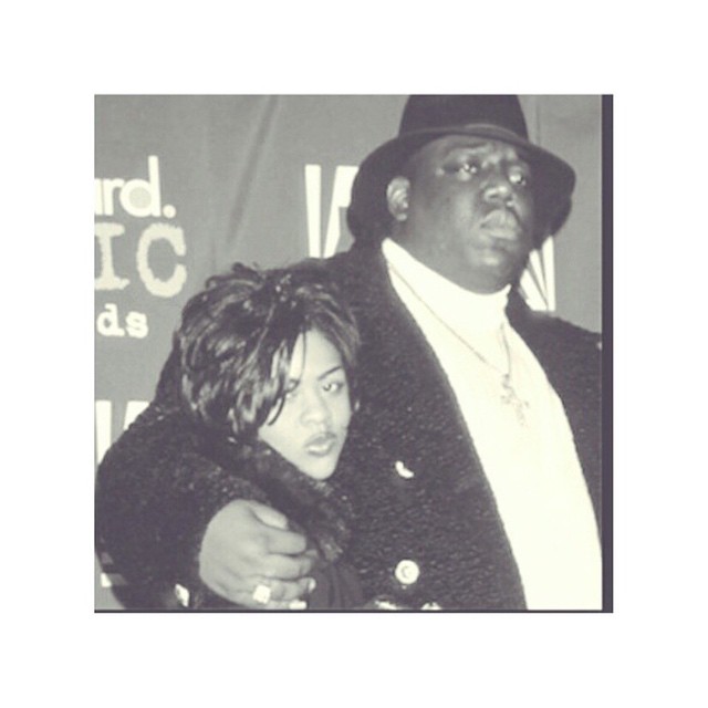 Lil Kim Shares a Throwback Photo of Herself with Notorious B.I.G