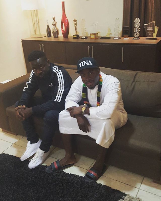 Fuse ODG Hosts M.I, Sarkodie and Others At His Home (Photos)