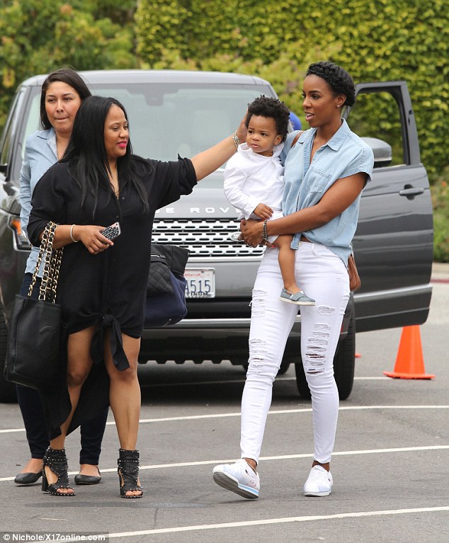 kelly rowland and son1
