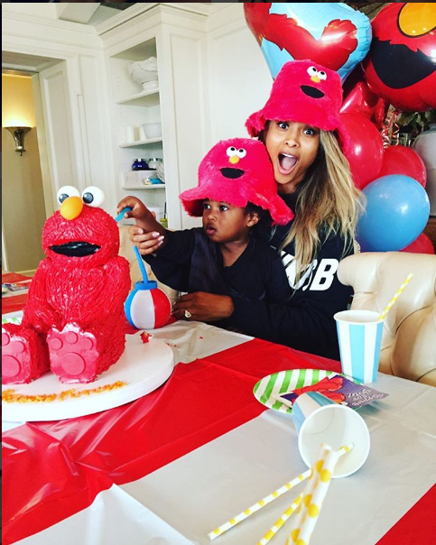 Ciara Throws ‘Elmo’ Themed Birthday Party For Her Son, Future Jr (Photos)