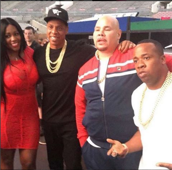 Fat Joe, Remy Ma, Yo Gotti, Jay Z at Beyonce’s Formation Tour In California (Photos)