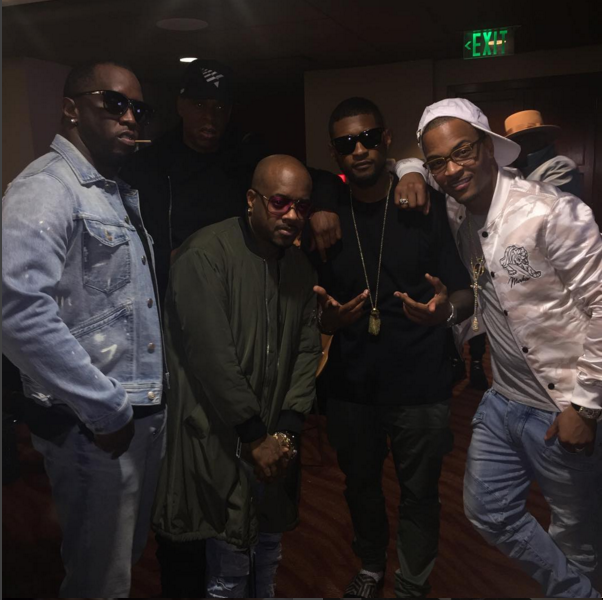 Jay Z, Jermaine Dupri, P.Diddy, T.I, Usher All In One Picture