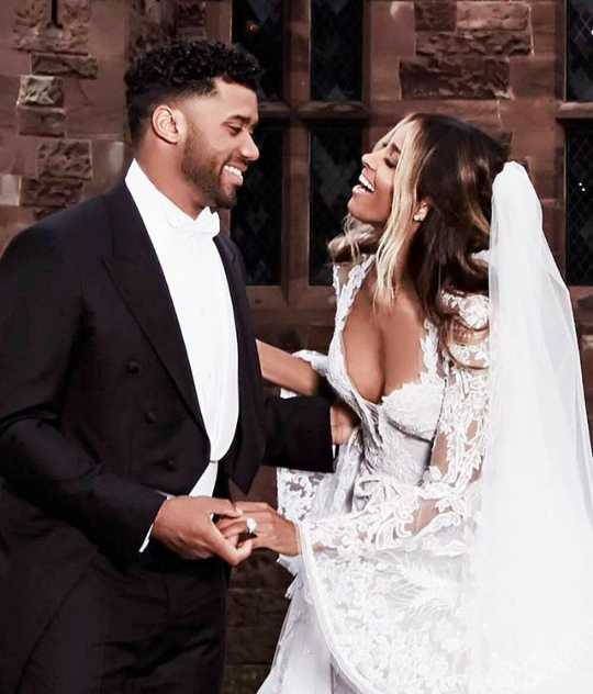 Check Out More Beautiful Pictures From Ciara And Russell Wilson’s Wedding