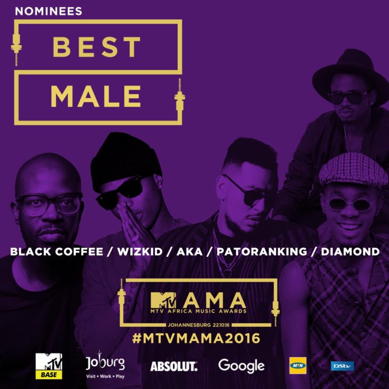 2016 MTV Base Africa Music Awards: List Of Nominees