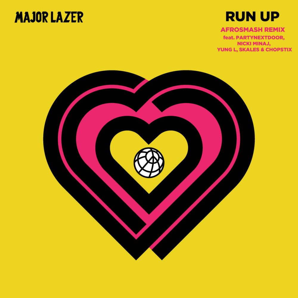 Major Lazer Ft. PARTYNEXTDOOR, Nicki Minaj, Yung L, Skales & Chopstix – Run Up (Afrosmash Remix)