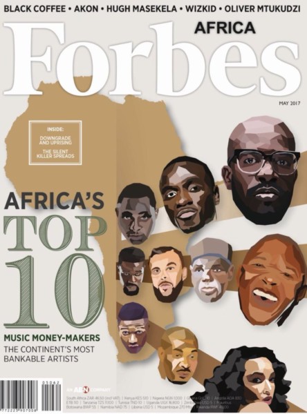 Davido, Don Jazzy, Sarkodie, Wizkid Make Forbes Top 10 Richest African Musican