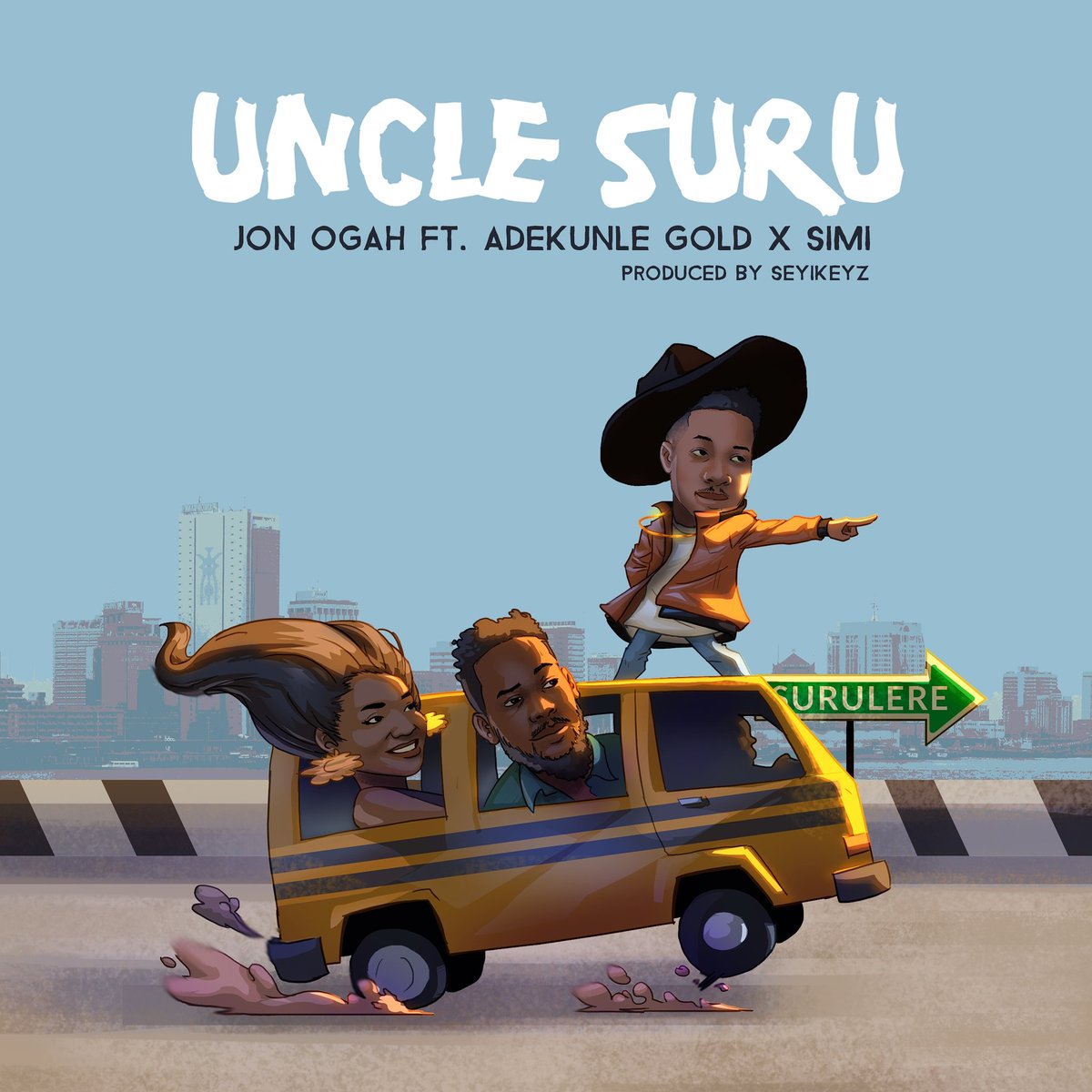 Jon Ogah Ft Adekunle Gold & Simi - Uncle Suru