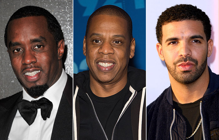 P.Diddy, Drake, Jay-Z Top Forbes’ Highest-Paid Hip-Hop Artists List