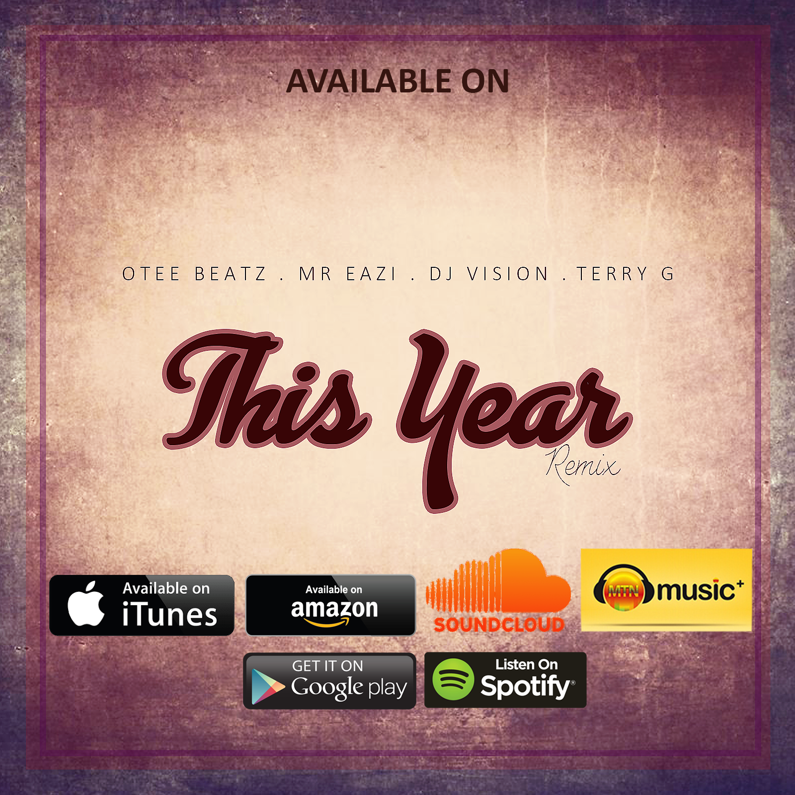 Otee Beatz ft Mr Eazi, Terry G, Dj Vision - This Year (Remix)