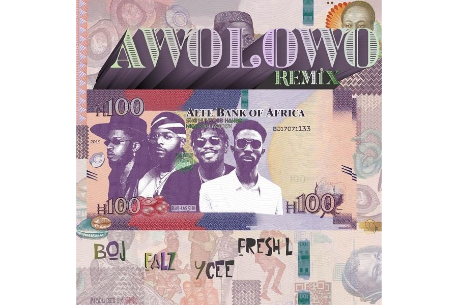 BOJ Ft. Falz, Ycee & Fresh L - Awolowo (Remix)